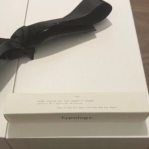 L40 Typology Eye Cream for Dark Circles - White